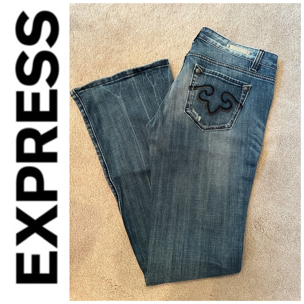 Express Rerock Women’s Jeans Boot Cut 6L